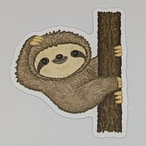Sloth Sticker